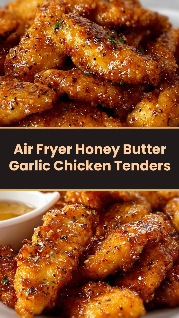 Air Fryer Honey Butter Garlic Chicken Tenders