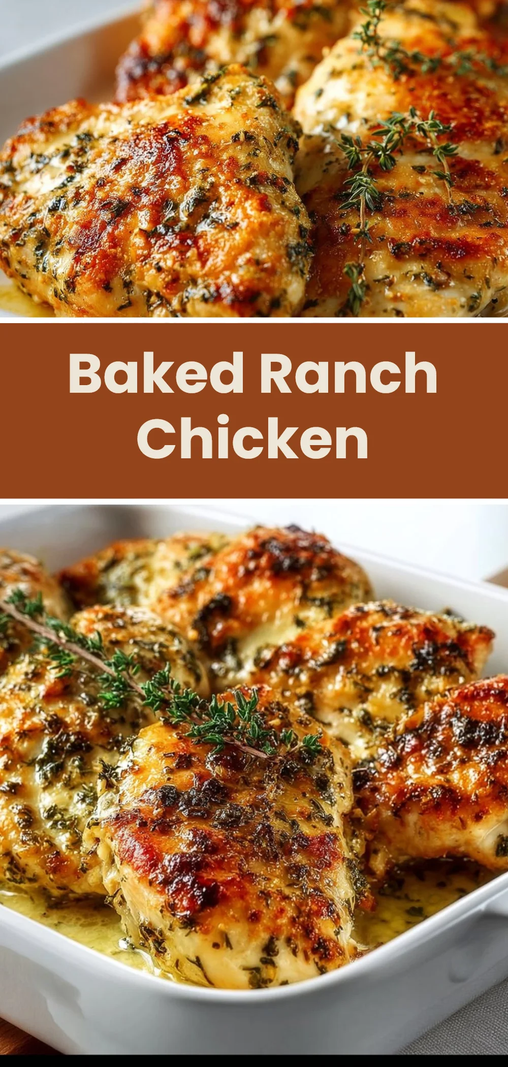 Baked Ranch Chicken