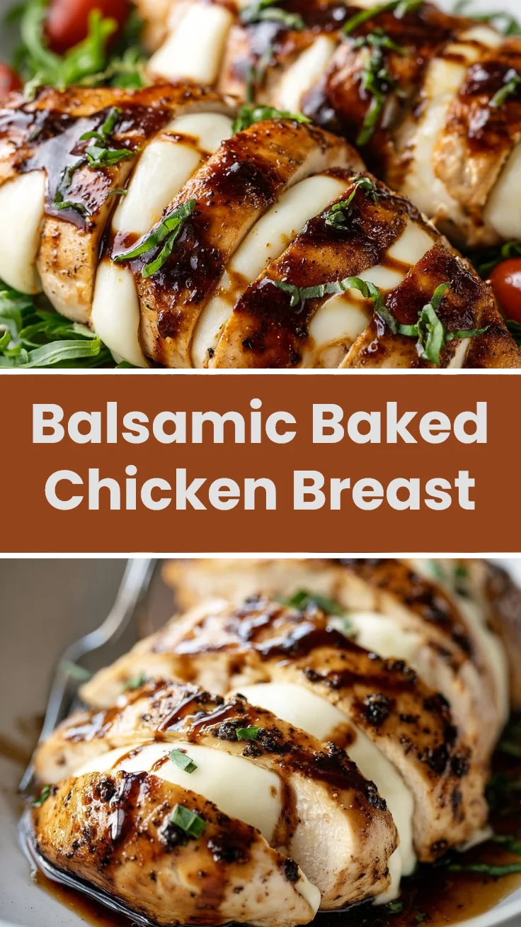 Balsamic Baked Chicken Breast
