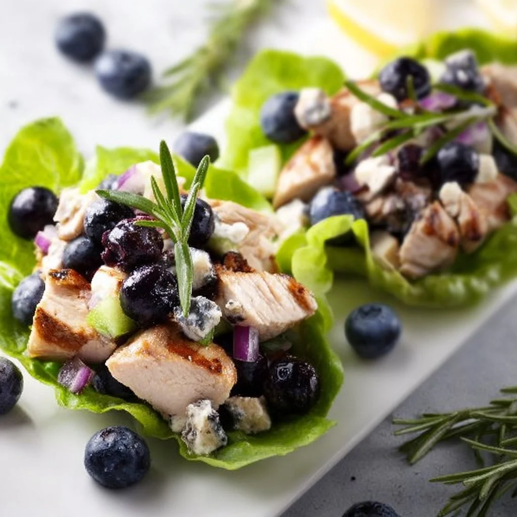 Blueberry Chicken Salad with Rosemary