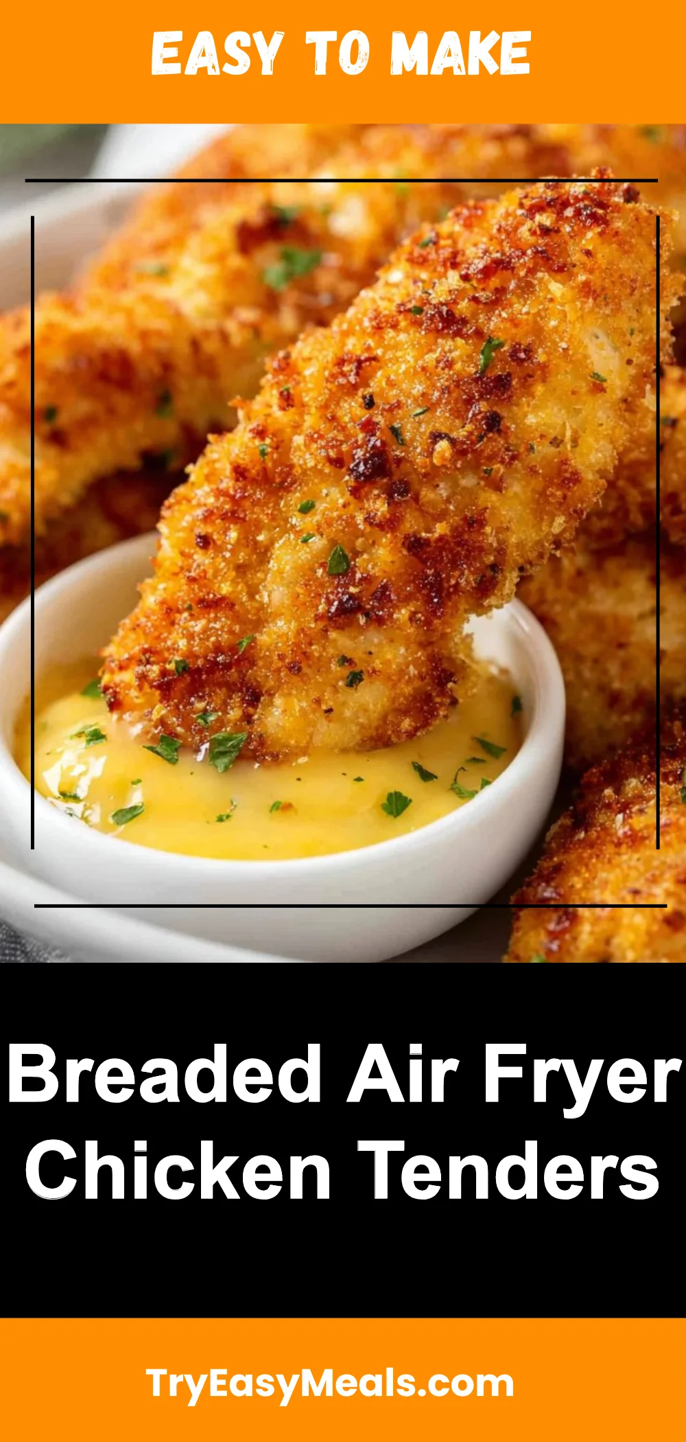 Breaded Air Fryer Chicken Tenders