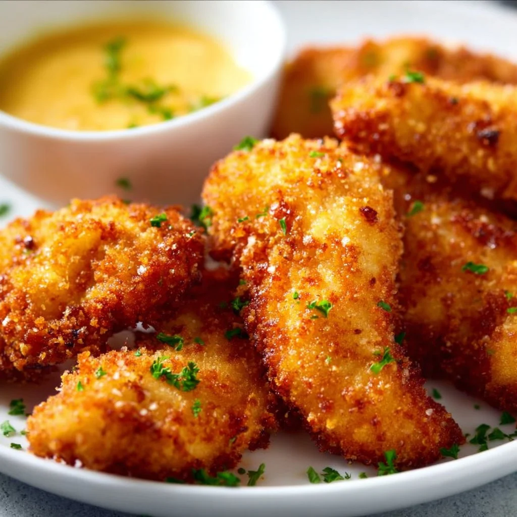 Breaded Air Fryer Chicken Tenders