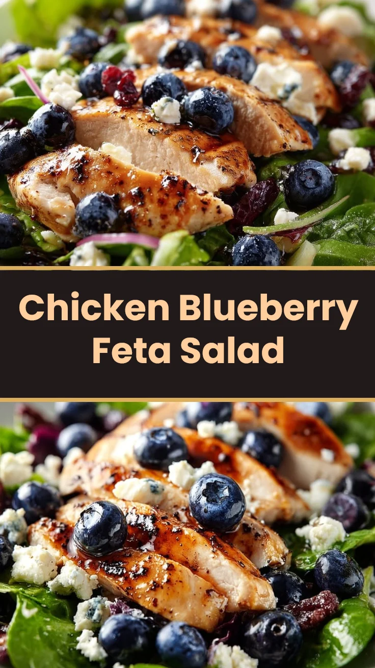 Chicken Blueberry Feta Salad