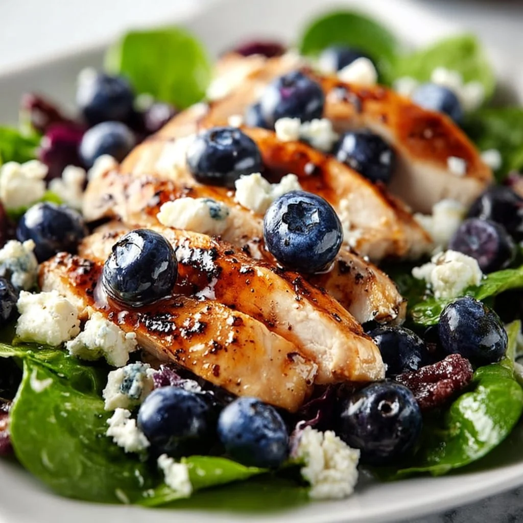 Chicken Blueberry Feta Salad