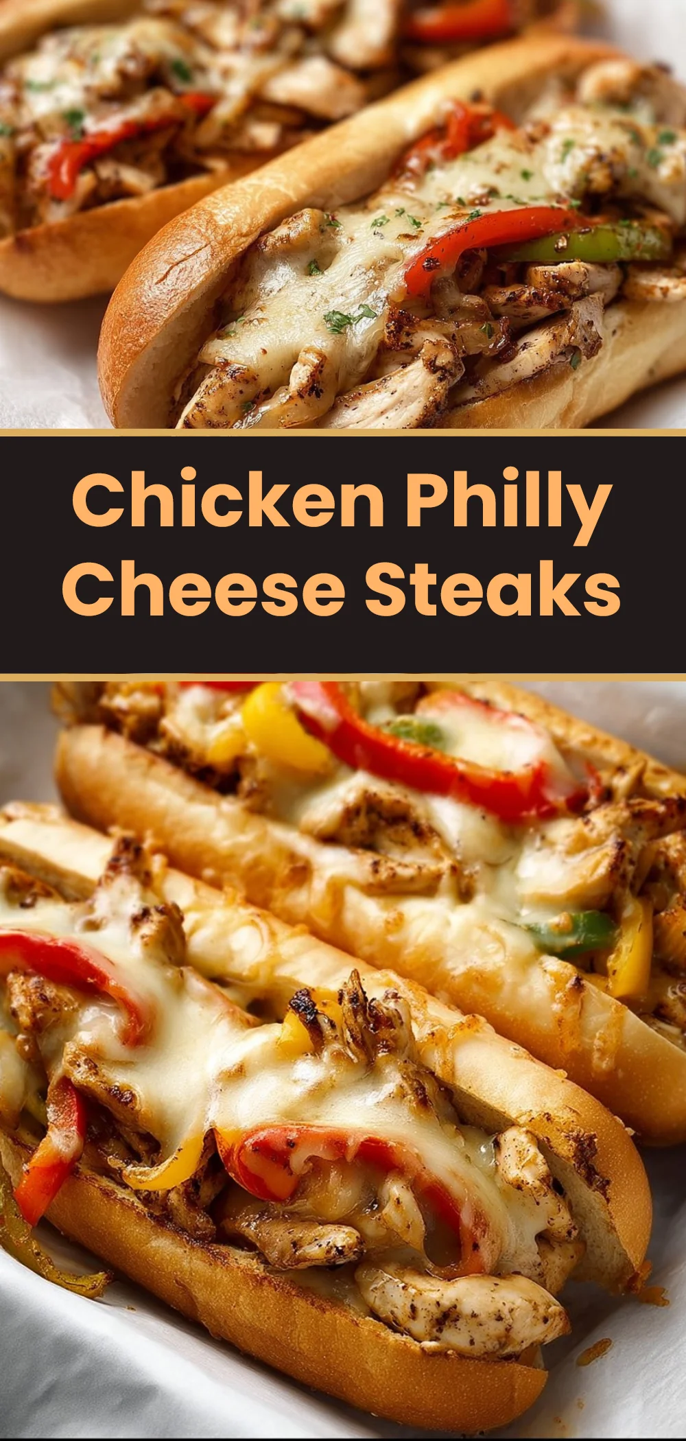 Chicken Philly Cheese Steaks