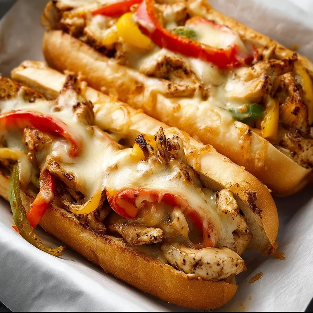Chicken Philly Cheese Steaks