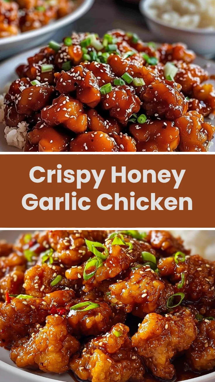 Crispy Honey Garlic Chicken