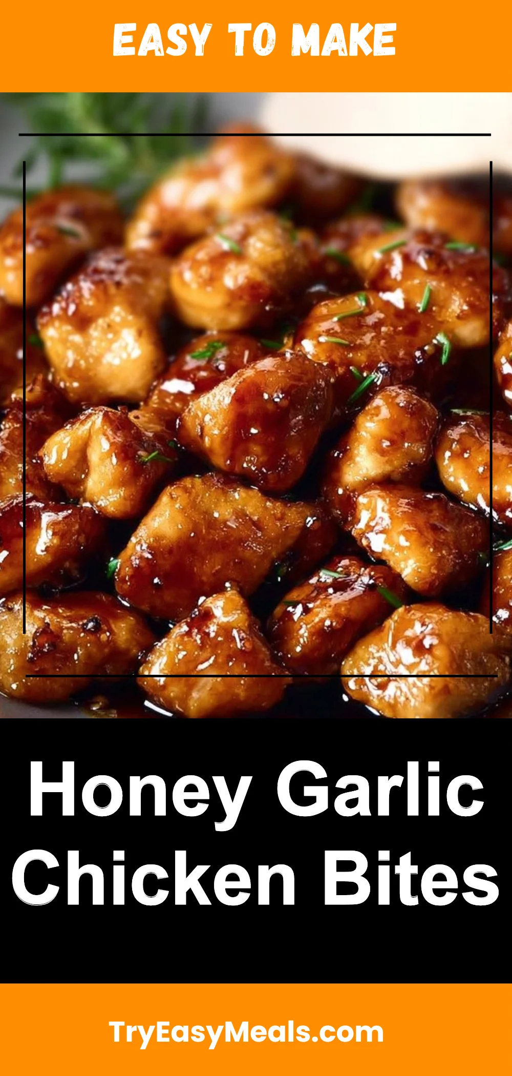 Honey Garlic Chicken Bites