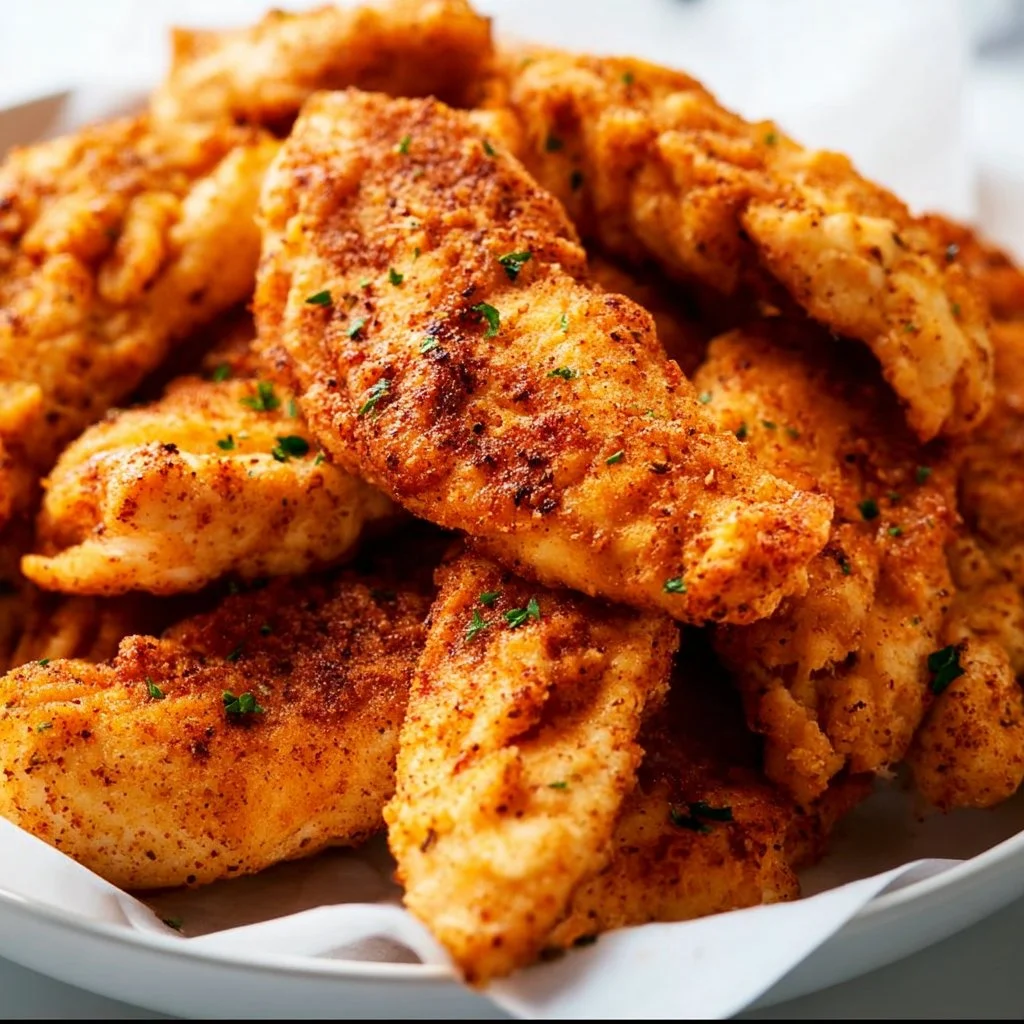 No Breading Air Fryer Chicken Tenders