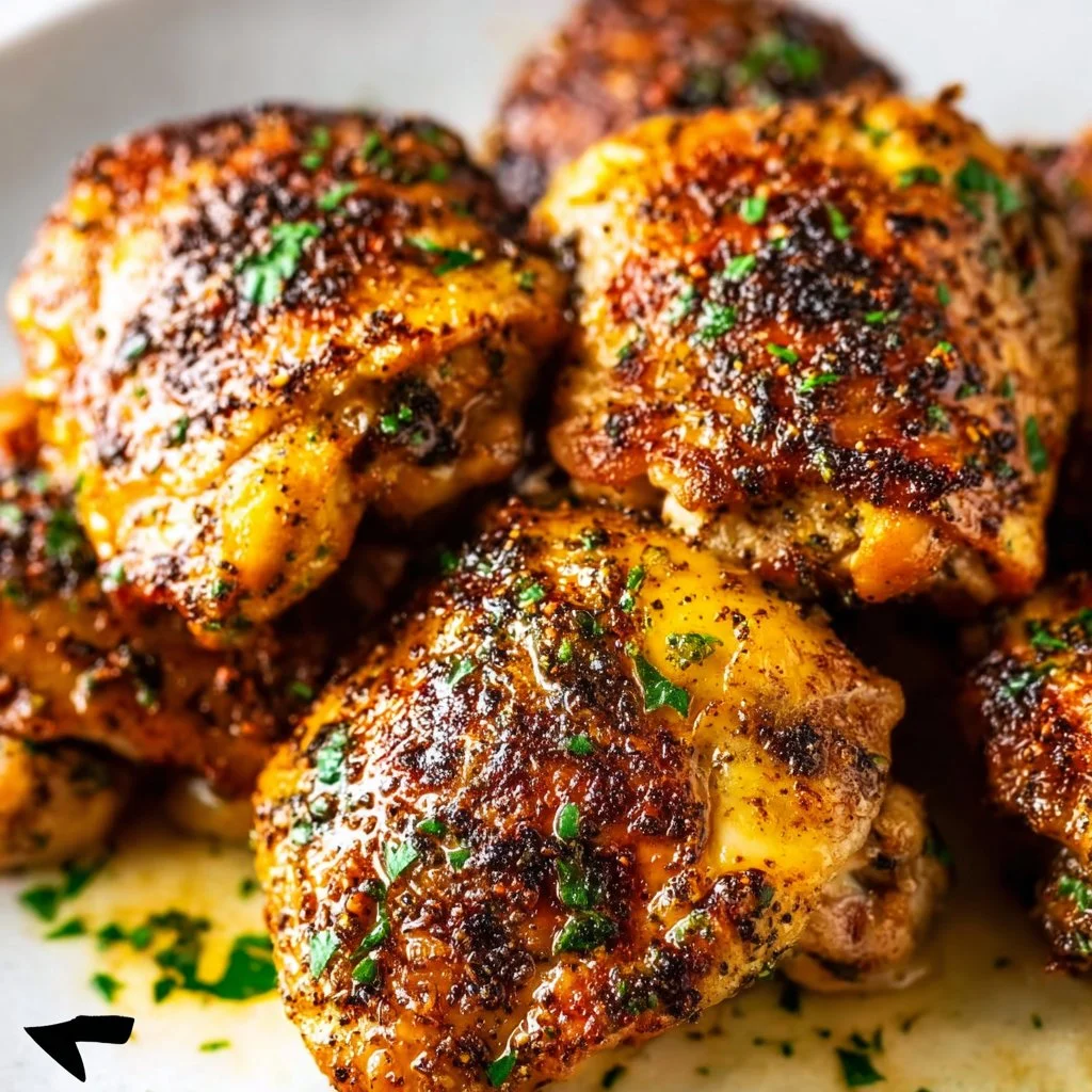 Oven Baked Chicken Thighs