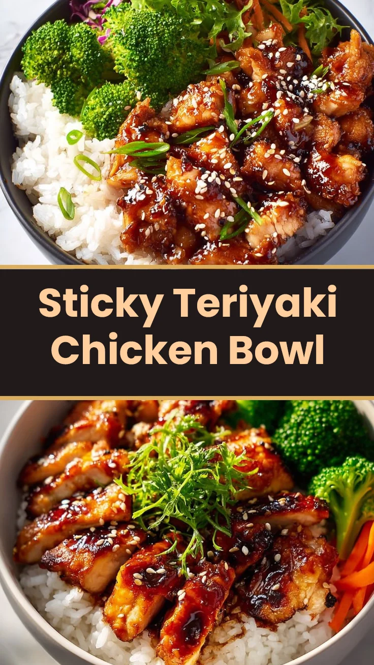 Sticky Teriyaki Chicken Bowl