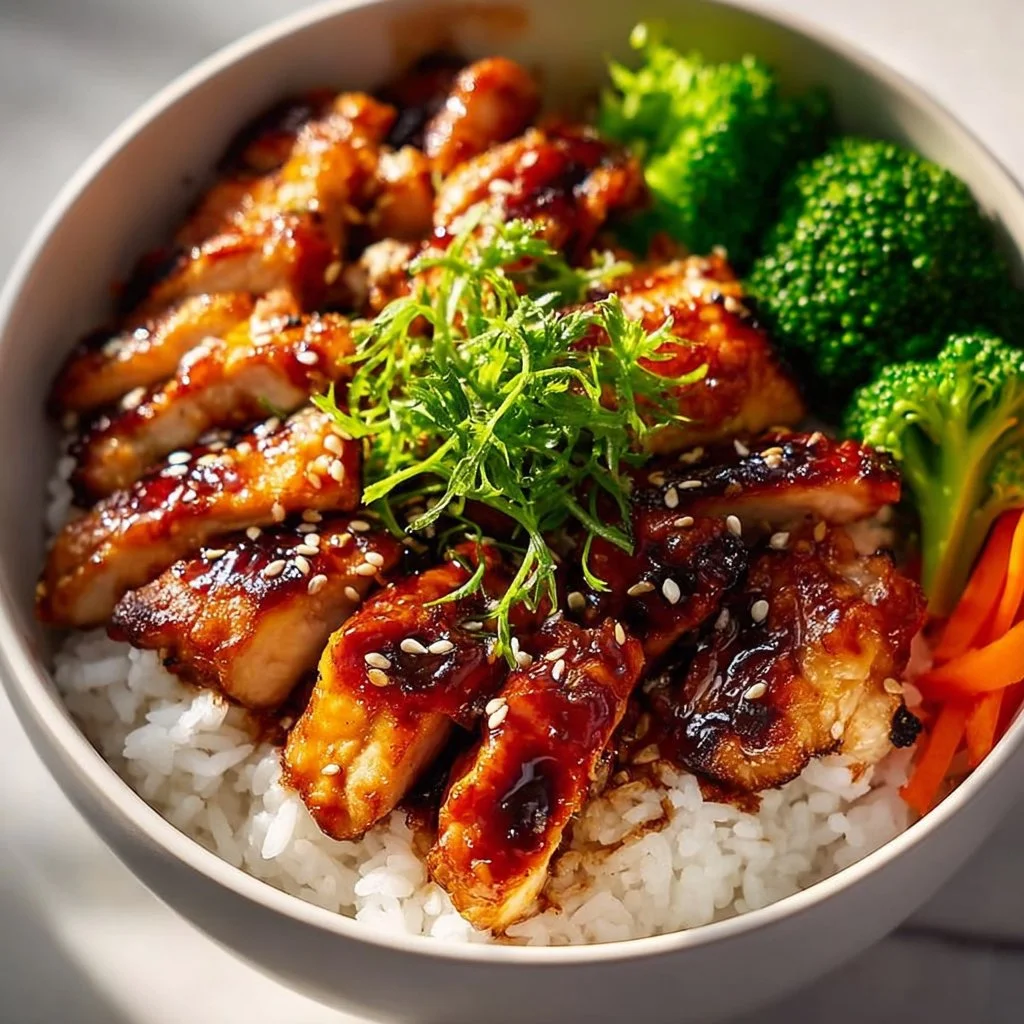 Sticky Teriyaki Chicken Bowl