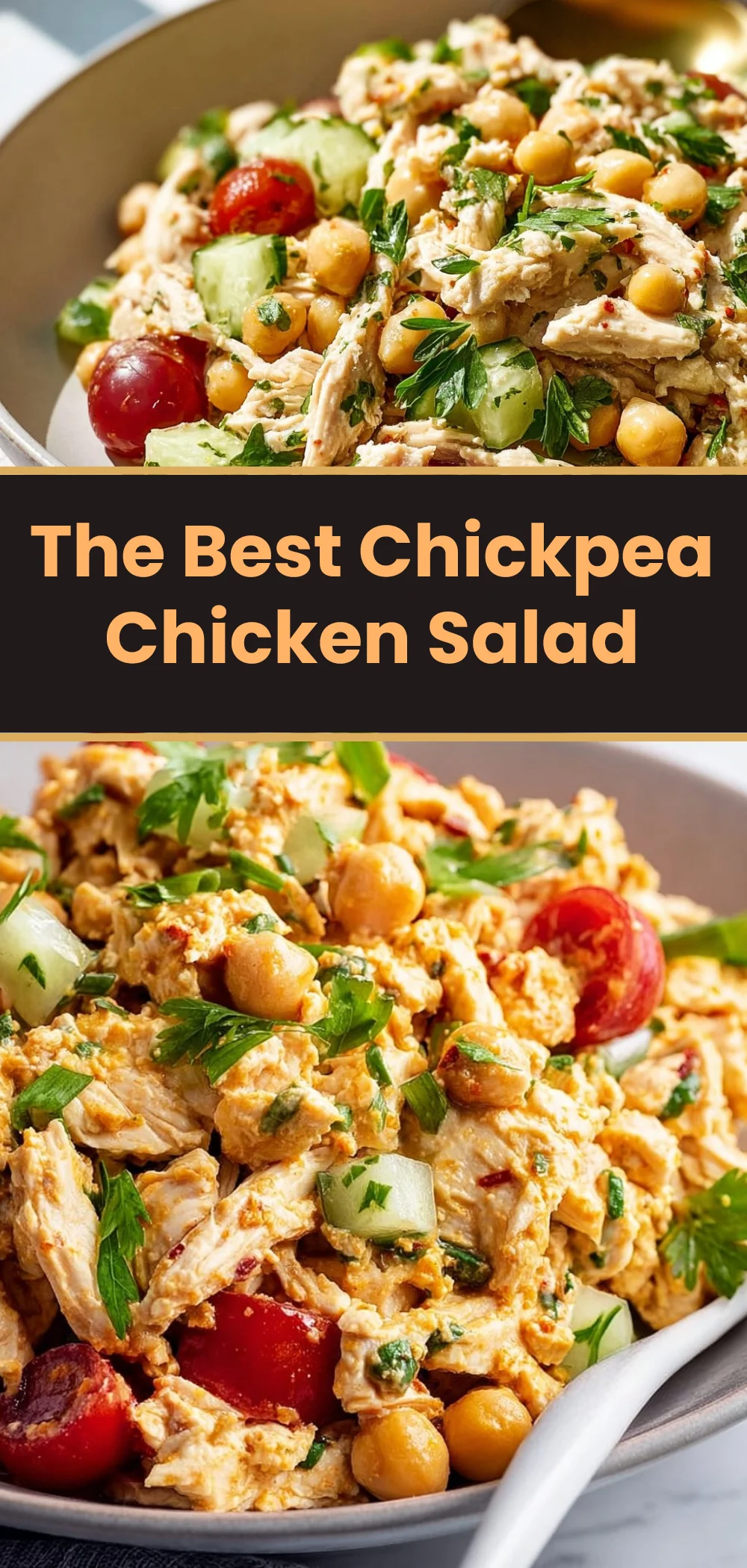 The Best Chickpea Chicken Salad