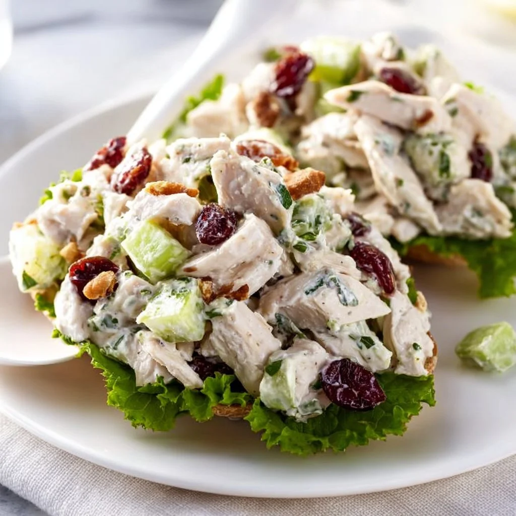 The BEST Healthy Chicken Salad